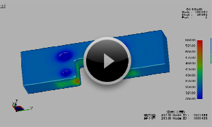 Tool temperature distribution