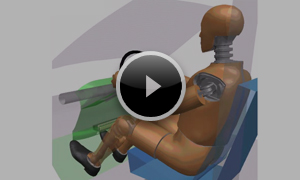 乗員拘束安全解析