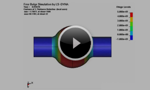 フリーバルジ成形