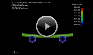 チューブのロール3点曲げ加工