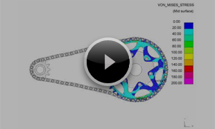 スプロケットの軽量化検討