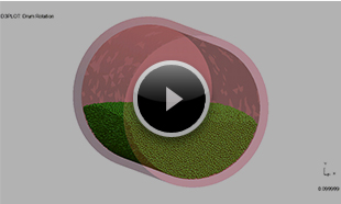 粉体の攪拌解析